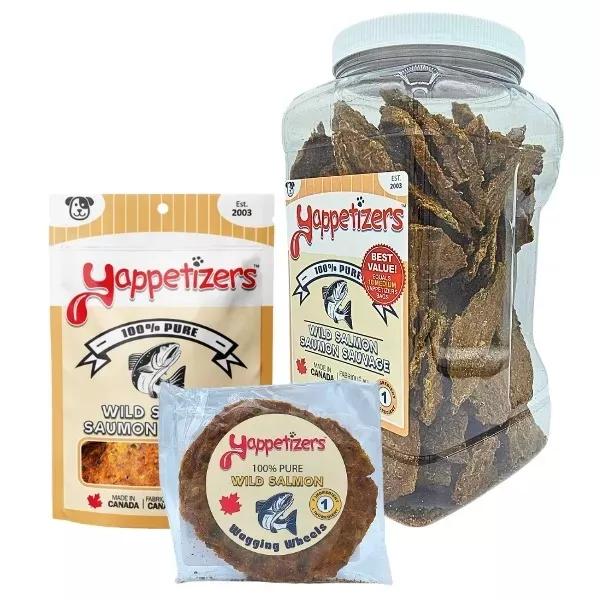 Yappetizers Dog Treats - Wild Salmon