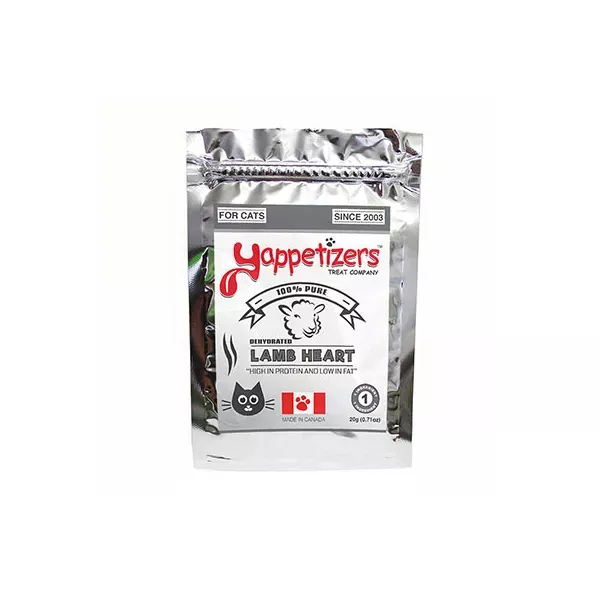 Yappetizers Lamb Heart Cat Treats