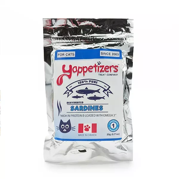 Yappetizers Sardines Cat Treats