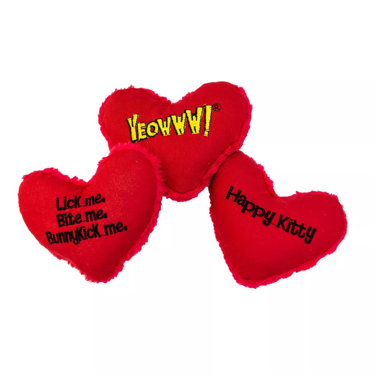 Yeowww! Catnip Cat Toy Hearrrt Attack