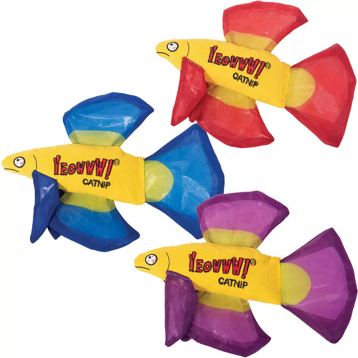 Yeowww! Catnip Cat Toy Mo Betta Fish