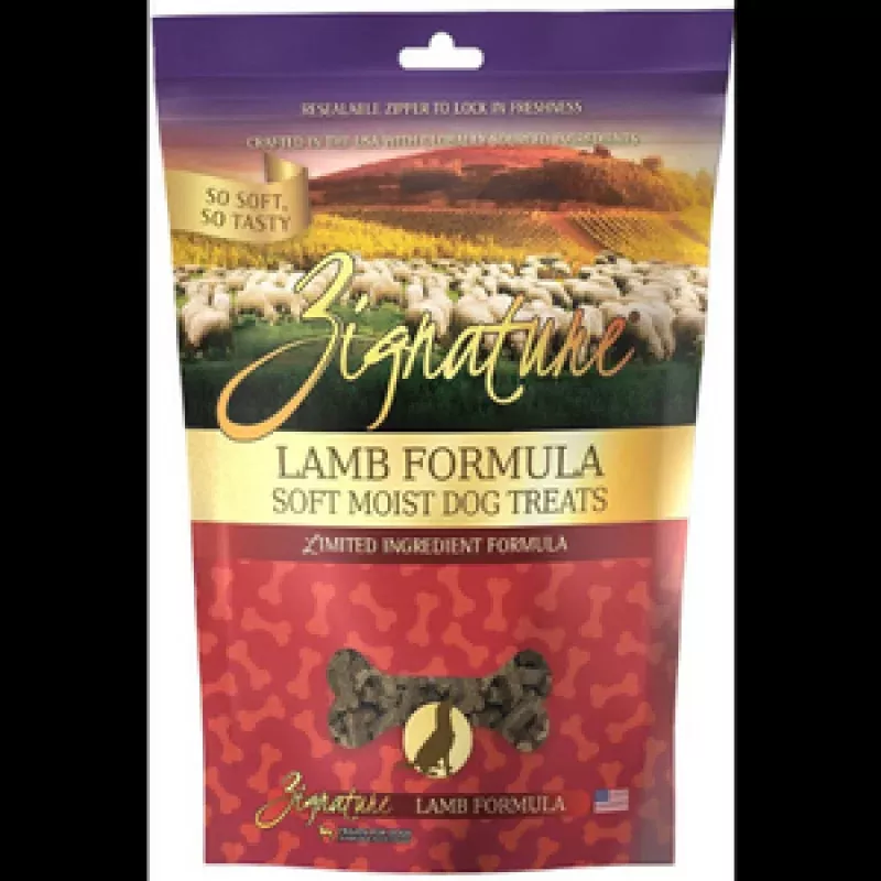 Zignature Lamb Formula Soft & Chewy Dog Treats 4 oz