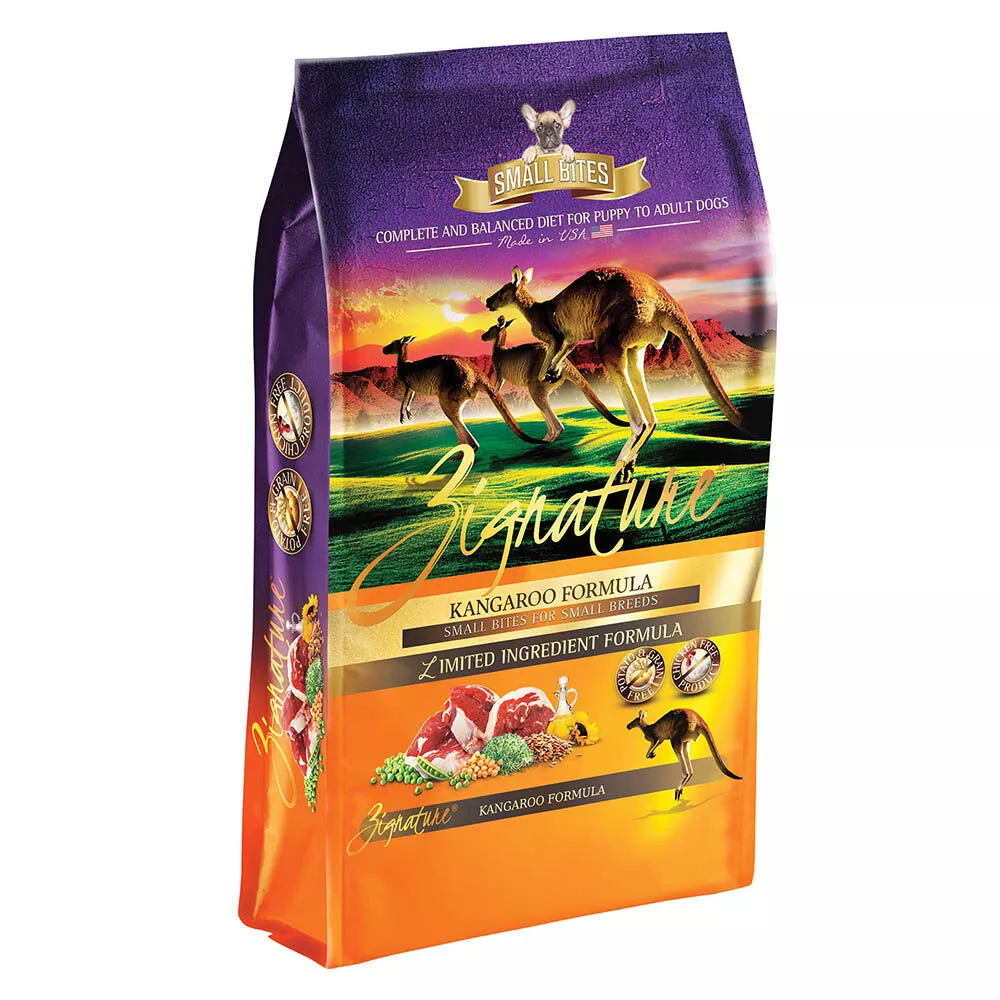 Zignature, Limited Ingredient - Grain Free - Kangaroo - Small Bites