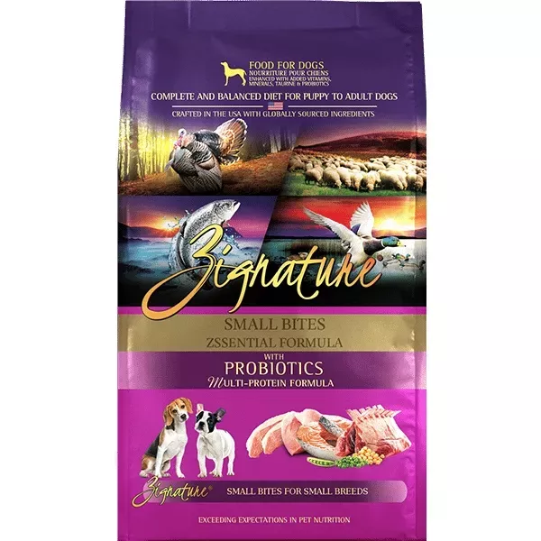 Zignature Limited Ingredient Small Bites Zssential Formula - Multi-Protein