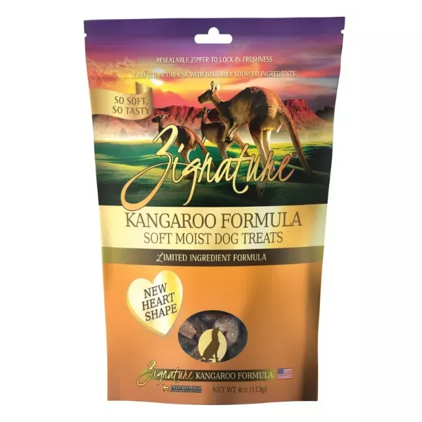 Zignature Soft Moist Treats for Dogs - Kangaroo Formula