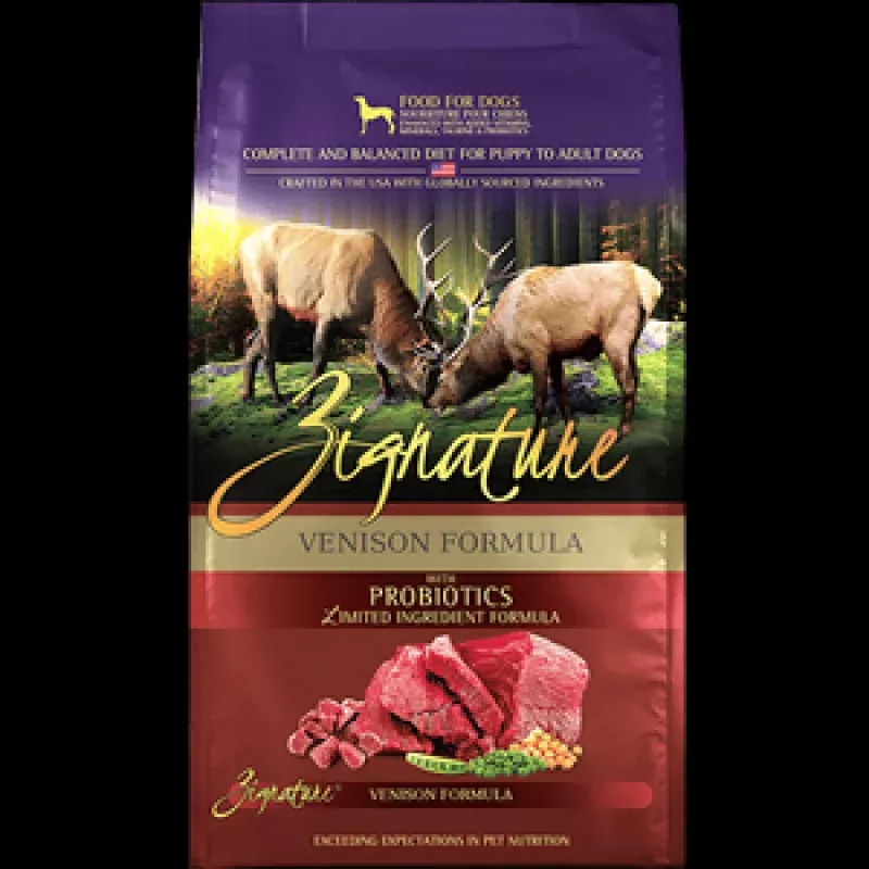 Zignature Venison Limited Ingredient Formula Dry Dog Food