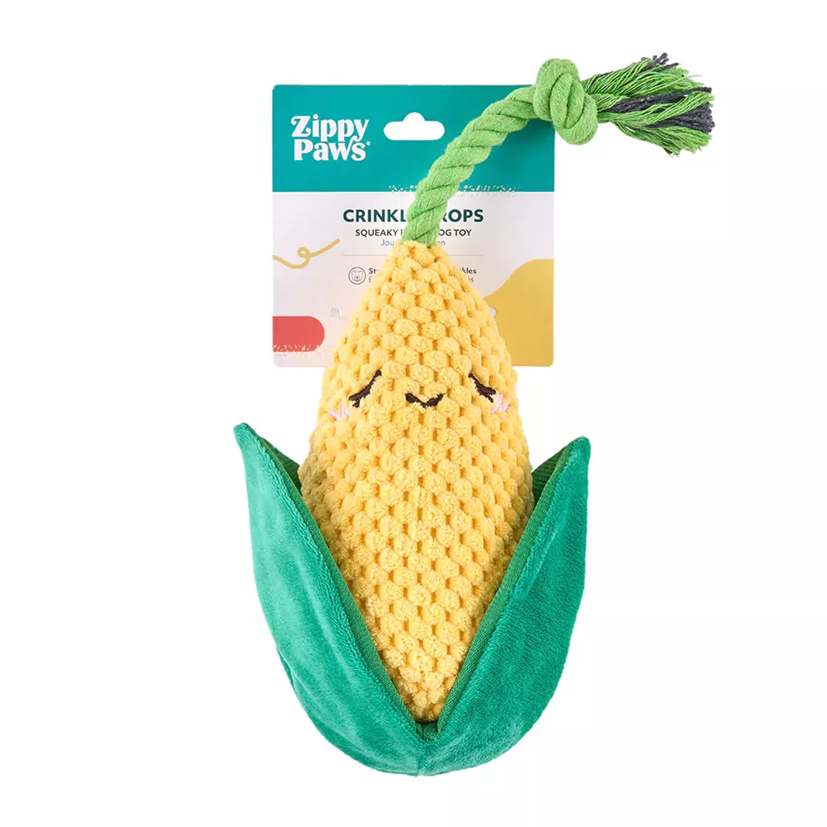 Zippy Paw Crinkle Crops Corn