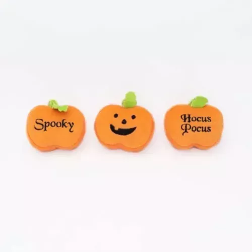 Zippy Paws Halloween Miniz Pumpkins