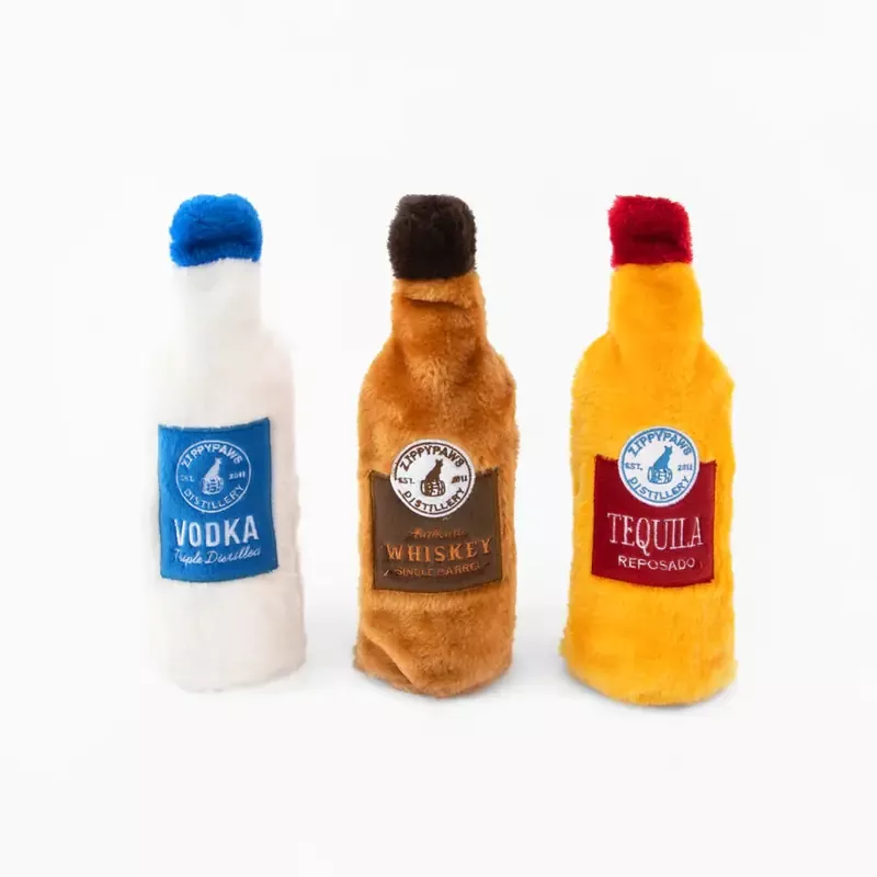 Zippy Paws Happy Hour Crusherz Spirits – Assorted