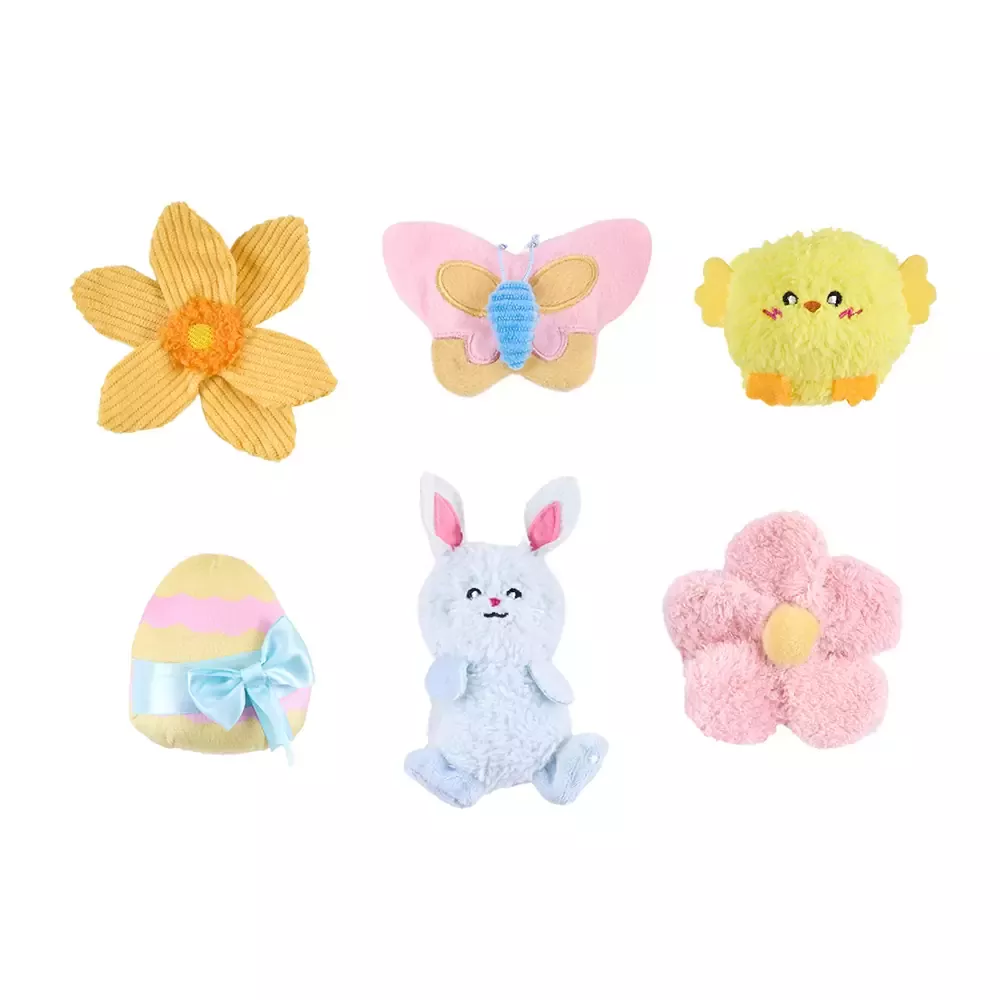 Zippy Paws Miniz Spring Fling Dog Toy Small 6 Pk