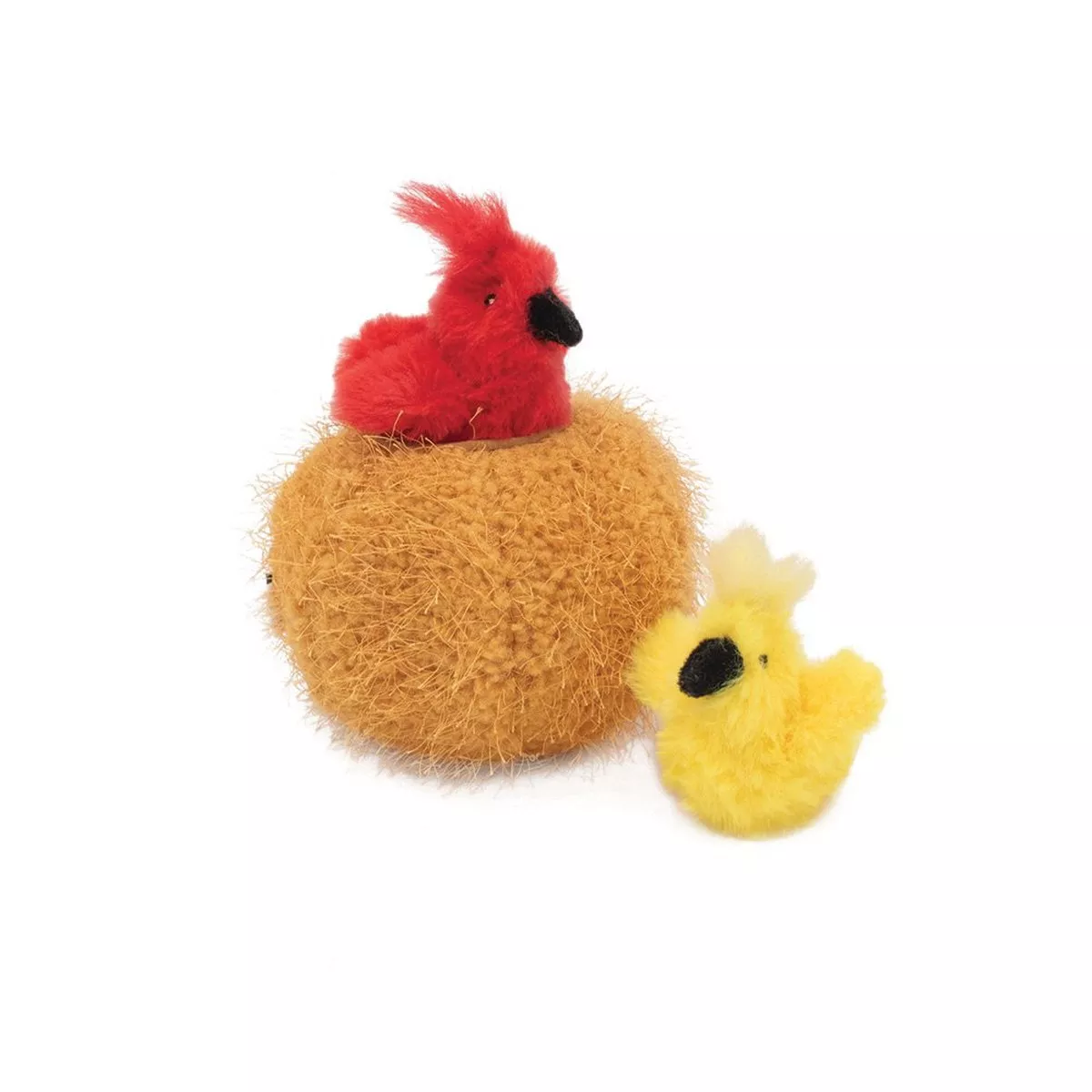 ZippyClaws Cat Toy Burrow - Birds in Nest