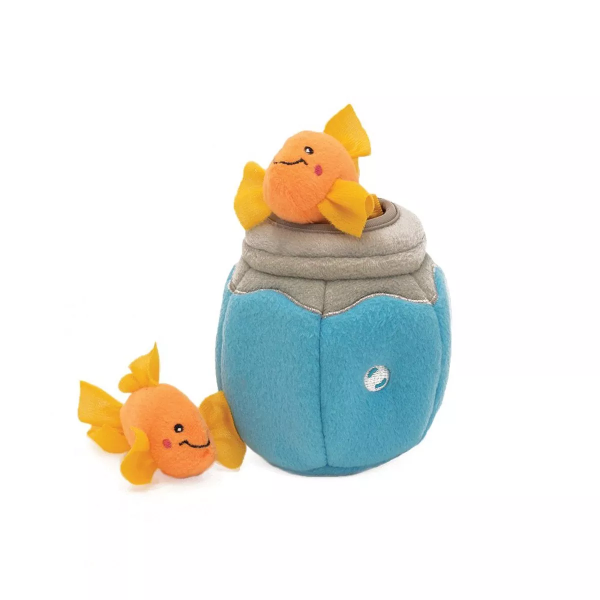 ZippyClaws Cat Toy Burrow - Fish in Bowl