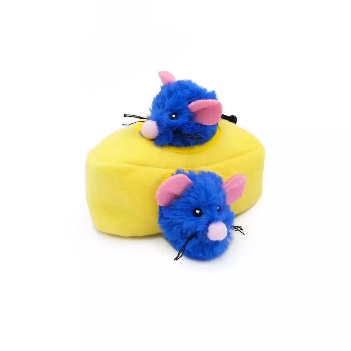 ZippyClaws Cat Toy Burrow - Mice n Cheese