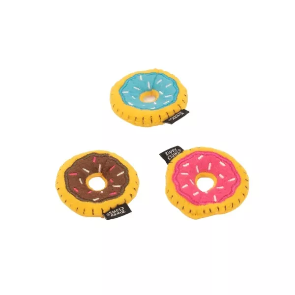 ZippyClaws Mini Donutz 3-Pack