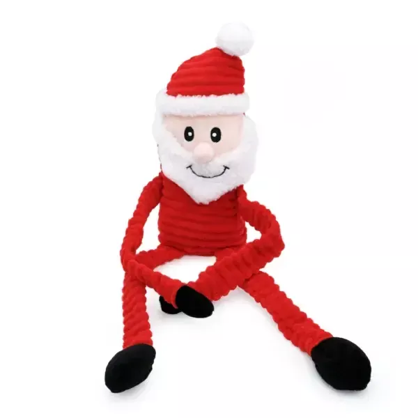 ZippyPaws Holiday Crinkles Santa