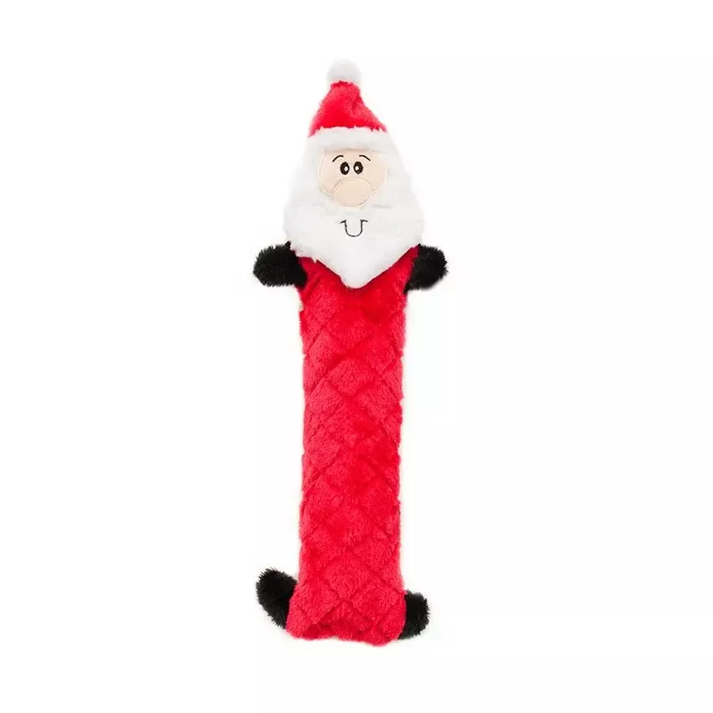 ZippyPaws Holiday Jigglerz Santa