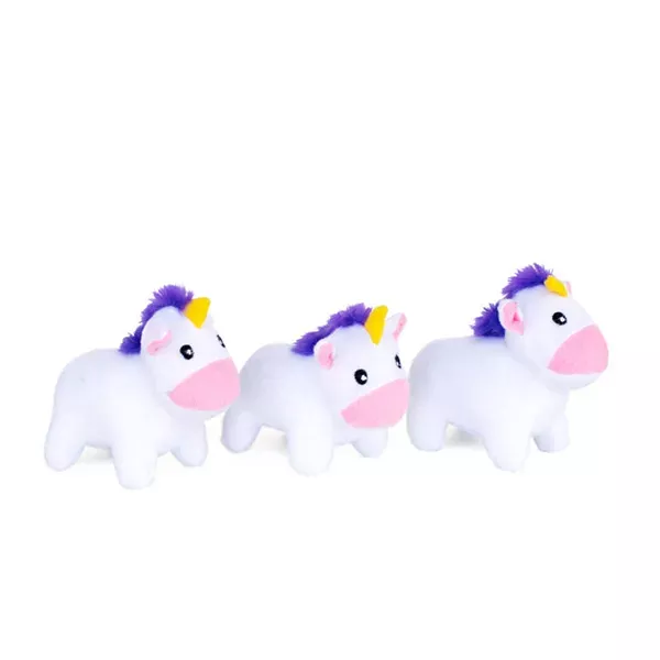 ZippyPaws Miniz 3 - Pack Unicorns