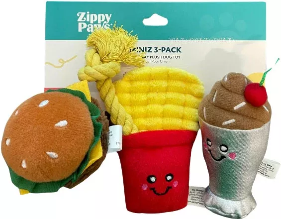 Zippypaws Miniz Fast Foods