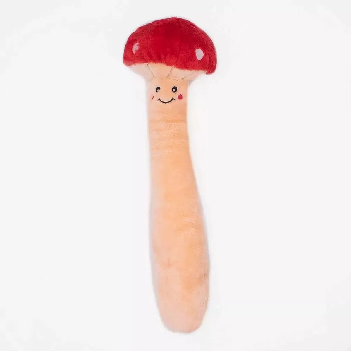 Zippypaws Plush Toys For Dog Jigglerz Mushroom