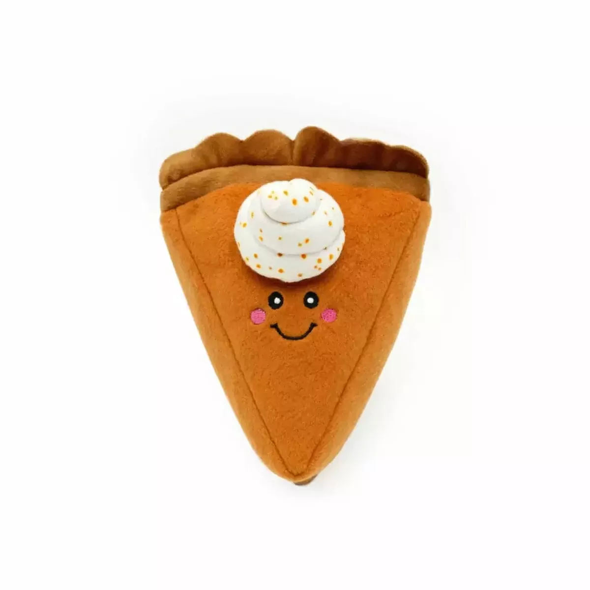 Zippypaws Plush Toys For Dog NomNomz Pumpkin Pie Slice