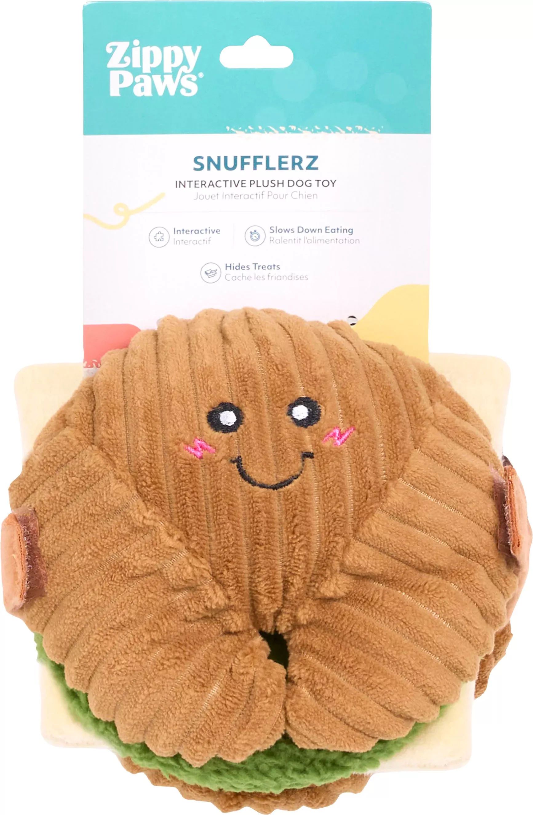 Zippypaws Snufflerz Stacks - Breakfast Sandwich