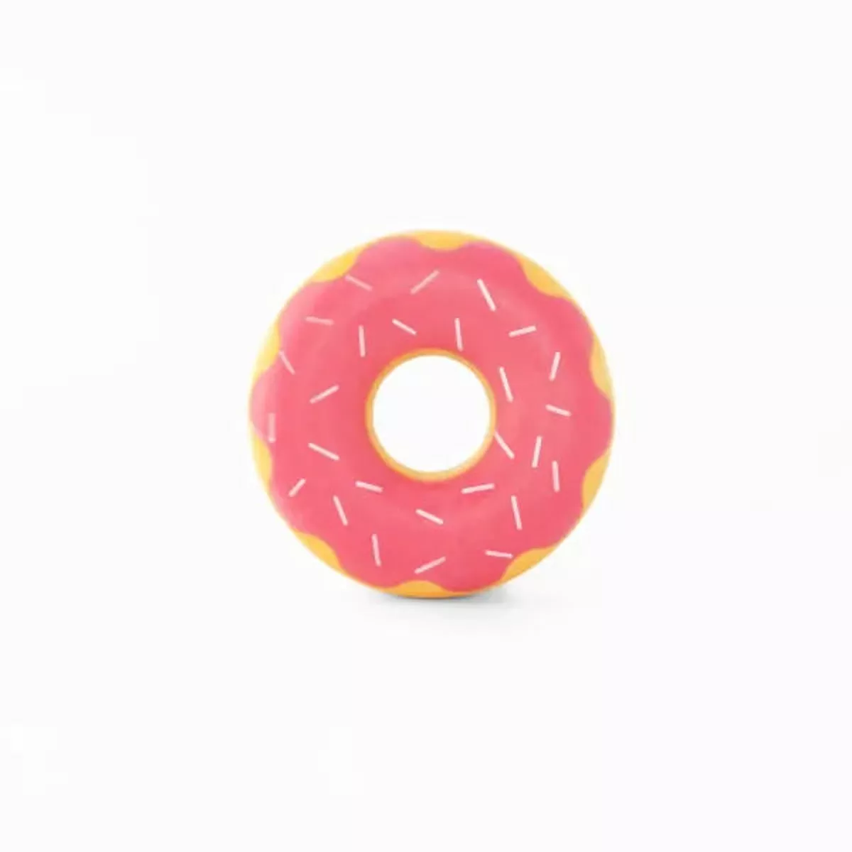 ZippyTuff Donutz Dog Toy – Strawberry by Zippy Paws