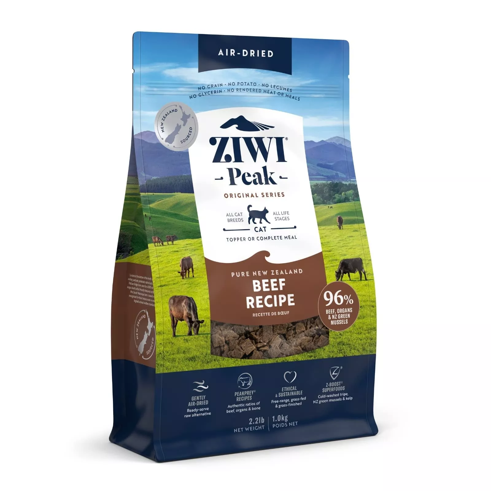Ziwi Peak Air Dried Beef Cat Food