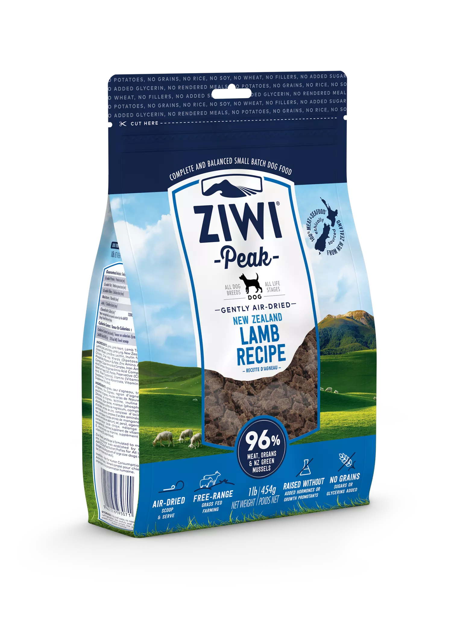 Ziwi Peak Dog Air Dried Lamb