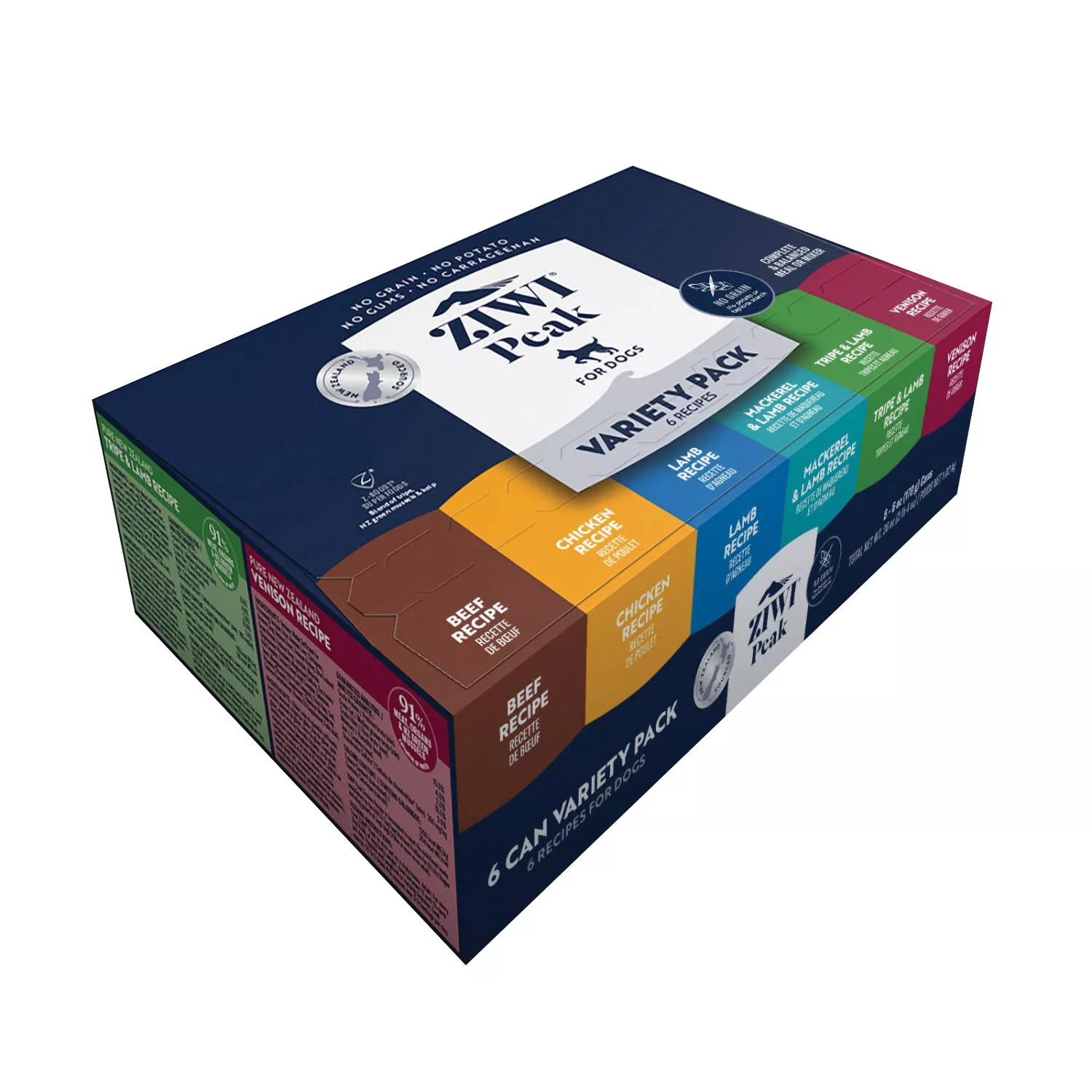 ZIWI, Variety Pack Wet Food - 6x170g - Dog Wet Food