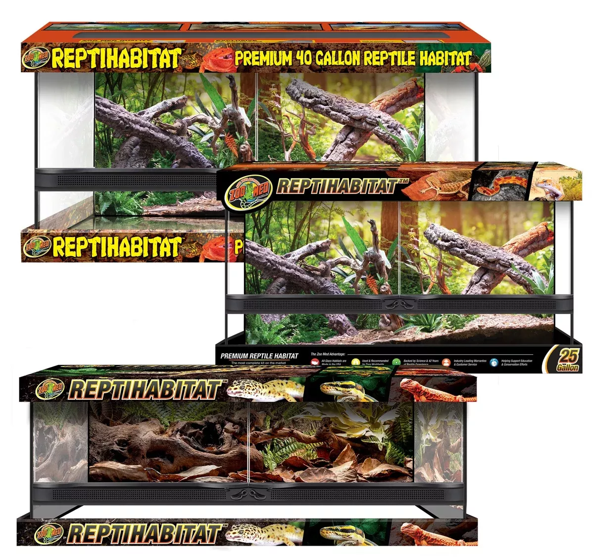 Zoo Med Naturalistic Terrarium Double Door