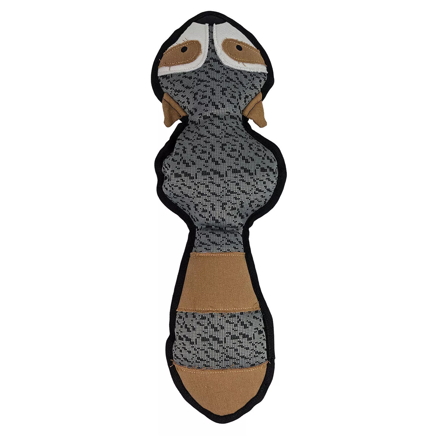 Zoom Pets, Flat Raccoon Plush - Dog Toy