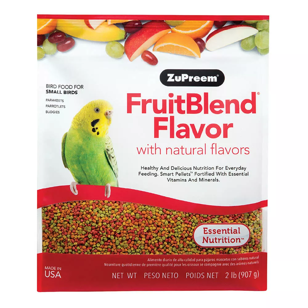Zupreem, Fruitblend with Natural Fruit Flavours, Parakeet - 2 lb