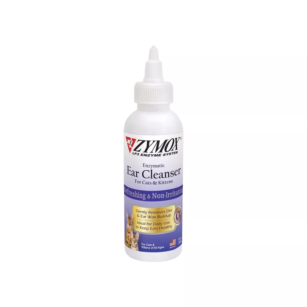 Zymox Enzymatic Ear Cleanser for Cats & Kittens