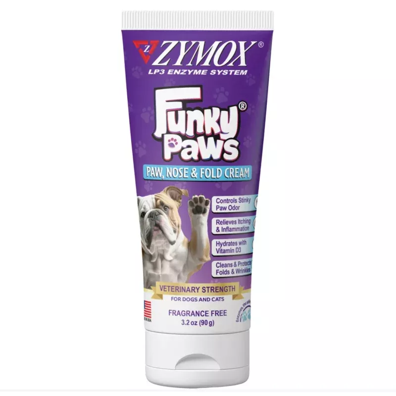 Zymox Funky Paws paw nose and fold cream